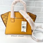 Michael Kors Honeycomb Avril Small Satchel Crossbody Bag Photo 3