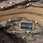 Moda Luxe Beige Satchel Crossbody Bag Purse Photo 6