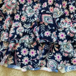 New with tags Island Escape Womens Santa Barbara Tiered Tankini Top in navy blue Size 10 Photo 4