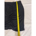 Michael Kors Black Ruched Bodycon Pencil Skirt XS Fitted Career Party‎ Photo 5