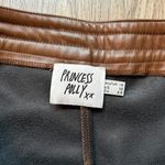 Princess Polly Faux Leather Love Club Pants Brown Size 10 Photo 5