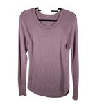 Lululemon Hello Aloe Pullover Women's Sweater Antoinette/Figue Size 4 athletic Photo 2