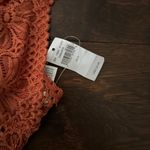 Aerie  Bralette Lace Rust NWT S Photo 1