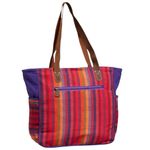 Laurel Burch Elena Shoulder Tote Bag Purple Photo 1