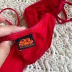 Sundek String Bikini Bottoms Red (EU 40) Size 8 Photo 2
