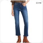Madewell Petite Dark Indigo Flare Jeans Cali Demi Boot Denim 29 Photo 1