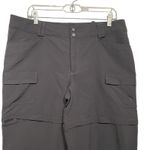 The North Face The‎  Womens Convertible Hiking Pants Gray Outdoor Cargo 14 Long Photo 1
