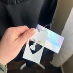 Iris black lace top sheath fitted mini dress | small Photo 1