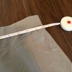 Eileen Fisher Womens  Ponte Knit Stretch Pencil Straight Skirt Elastic Gray Small Photo 3