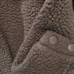 Aerie  Green Oversized Sherpa Pullover Size Medium Photo 7