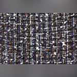 Calvin Klein | Black and White Tweed Overlap Front Pencil Skirt Photo 5