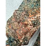 Rabbit Designs 16 Paisley Patchwork Midi Dress Boho Whimsigoth Fairy Grunge Green Photo 5