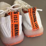 Omega Knit Walking‎ Shoes White Orange Size 38 Women’s 7.5 Photo 5