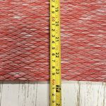 LuLaRoe Cassie Pencil skirt Coral white heathered quilted Medium M Women’s Photo 6