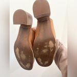 Madewell Womens  The Carey Mule Amber Brown Leather 2.5” Heel Slip On Stretch 11 Photo 5