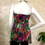 Tube ton sheer ruffle bottom top Pink Size M Photo 2