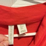 Saint Tropez West Saint‎ Tropez West Red Orange Cowl Neck Long Sleeve Top Women’s Size Large Photo 5