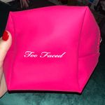 New Too Faced Pink Makeup Bag Photo 0
