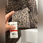 William Rast 🆕  Brown Leopard Print Jean Jacket Size XS Photo 4