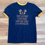 Disney  Mickey "Just Because I Have Ears..." Tee - Size S Photo 11
