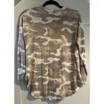 Studio B Camo Pullover Light Weight Sweater V Photo 2