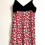 RHODE heart print dress size S black red white Photo 2