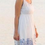 Andree Blue White Dress Photo 1
