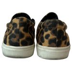 A New Day Shoes Womens 6 Reese Canvas Leopard Print Slip On Sneakers Brown Photo 2