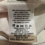 Nic+Zoe Heavy Wavy Striped Double Layered Maxi Skirt Linen Cotton XS Photo 15