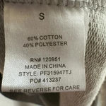 Pink Rose Pink.Rose light crew neck sweatshirt with striped sleeves Photo 4