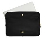 Coach NWT Ellis Laptop Sleeve Black Photo 1