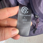 Champion Waterproof Breathable Technology Rain Wind Jacket Purple Women's Large Photo 9