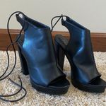 ALDO Open Toe Tie Up Heels Photo 6