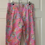 Ralph Lauren Black Label pink paisley pants size 8 Photo 7
