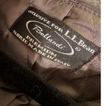 L.L.Bean  Women Gray Wool Double Breasted Peacoat Jacket Size 8 Petite Photo 5