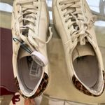 Golden Goose White and Brown Sneakers with Leopard Print Purestar Photo 8