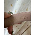 The Ritz Accessory Collection Vintage Women's Tan Genuine Snake Skin Belt S Photo 5