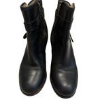 Frye  Malorie Knotted Short Boots Black Leather, Sz 6 Photo 5