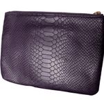 GiGi New York Python Leather Embossed Zip All Photo 8