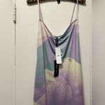 Motel Rocks NWT Motel Norila Floral Knit Maxi Dress Size Large purple orchids Photo 4