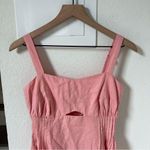 New Mon Renn Sunlight Midi Dress in Blush Pink Size XS Photo 6
