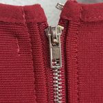 Shinestar  Bodycon Sleeveless Red‎ Dress Size Small New Photo 5