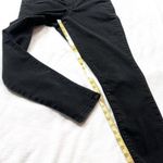 Nine West  Pull On Skinny Jeans Jeggings Mid Rise Solid Black Size 6 Pockets Photo 6