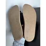 Vince Camuto Double Band Chain Leather Slide Sandals - Kenedys- Black Size 8 M Photo 4