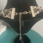 Dana Buchman Stunning Braided Necklace in Gold, Silver, and Black Photo 5