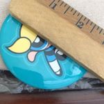 Vintage Power Puff Girl Button Brooch Photo 2