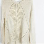 Delia's DELIA*S Cream Hi Low Hem Knit Sweater, Size Large Photo 5