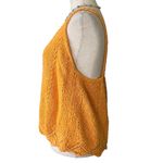 Anthropologie Vibrant Orange Knit Tank Sweater Photo 2