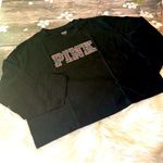 PINK - Victoria's Secret Pink Victoria’s Secret Long Sleeves Crop Top Photo 0