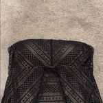 Alex Marie  Fit Solution Black/Cream Two Piece Tankini & Skirt Swim Set SIZE M Photo 2